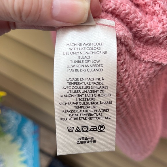 We The Free People Hacci Ribbed Pullover Sweater - NWT,  size M - Picture 10 of 11